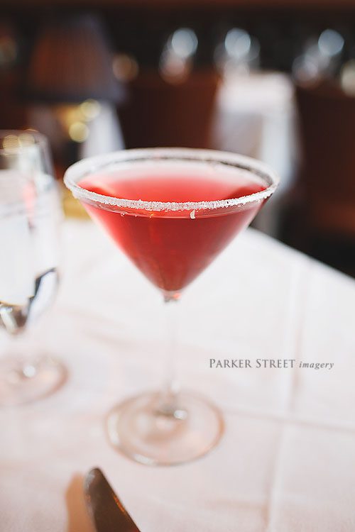 Hanover Street Chophouse Pomegranate Martini