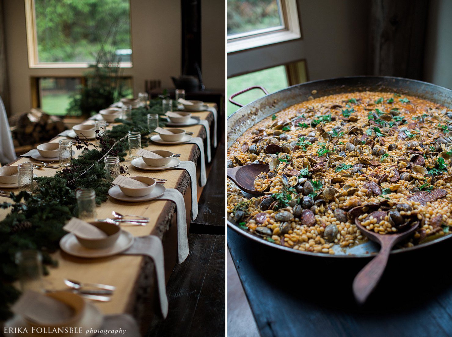 food styling workshop with meals prepared by Foster