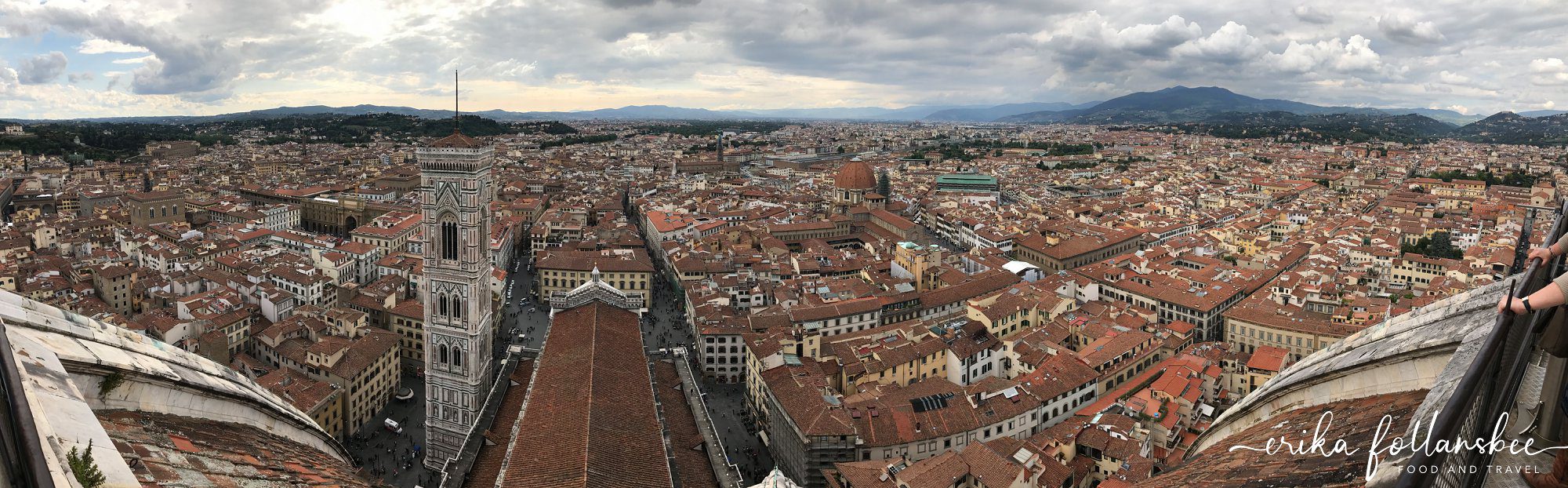 Pano photo from Duomo cupola