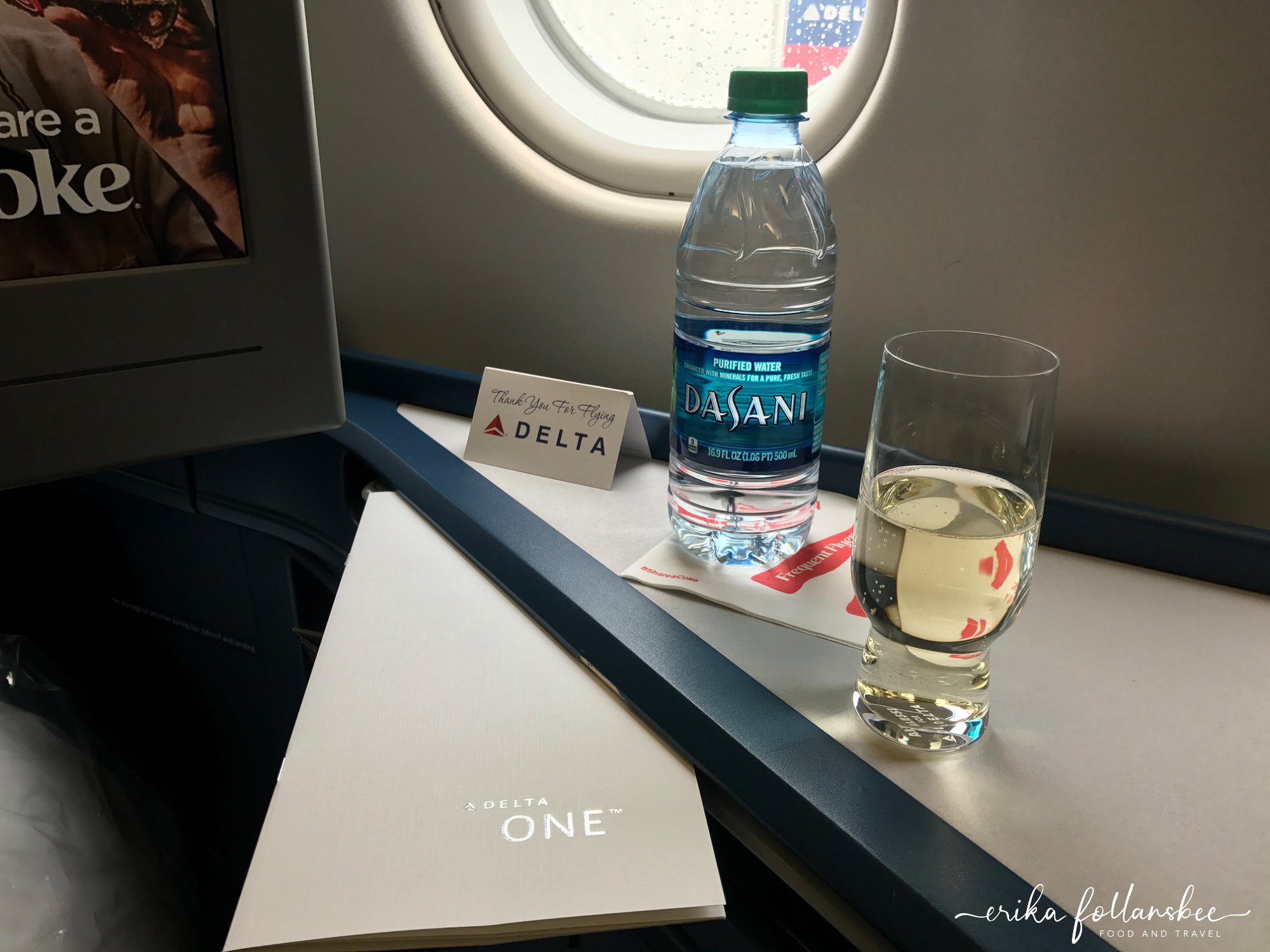 delta one flight BOS-AMS review 