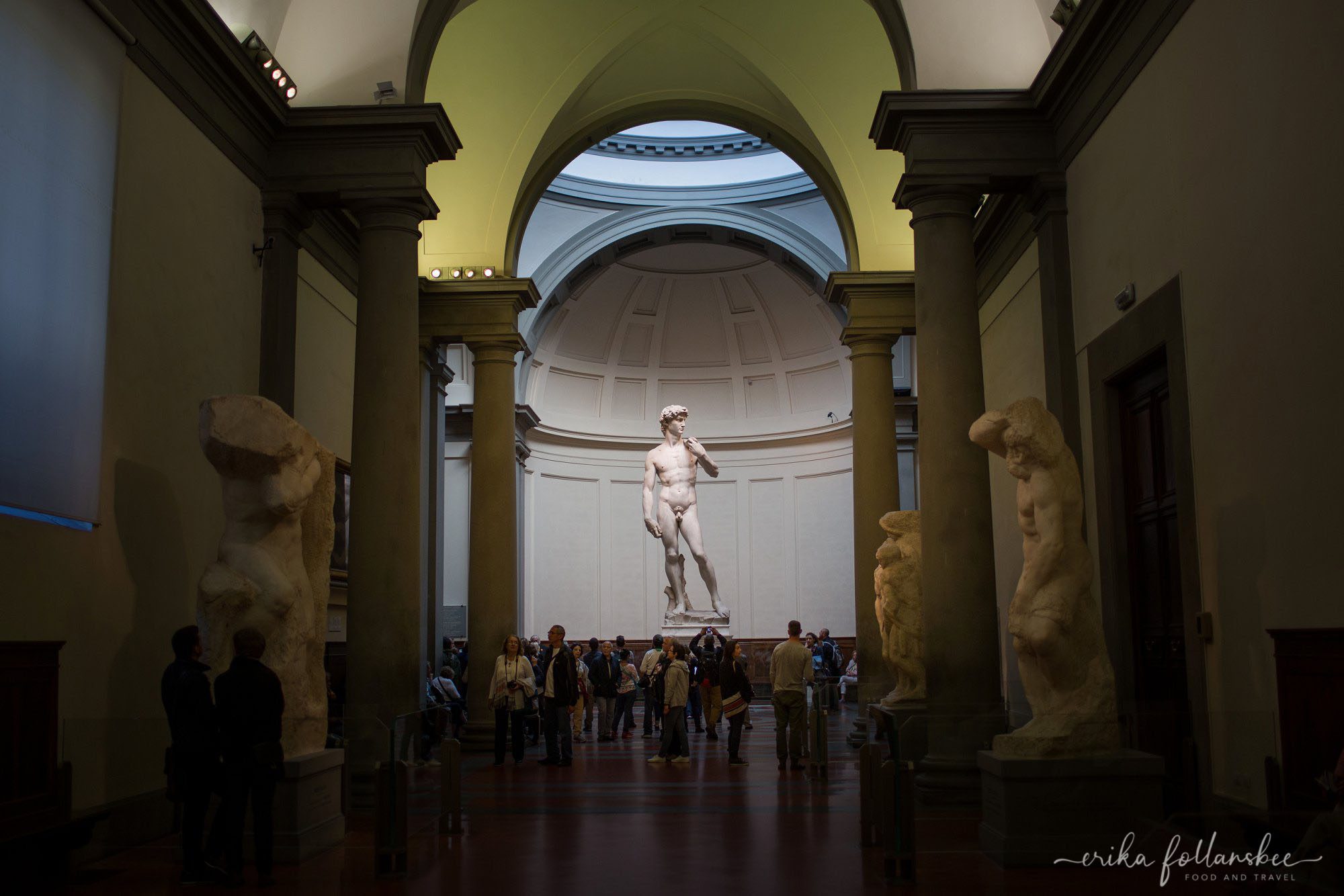 Michelangelo's David at Accademia Gallery