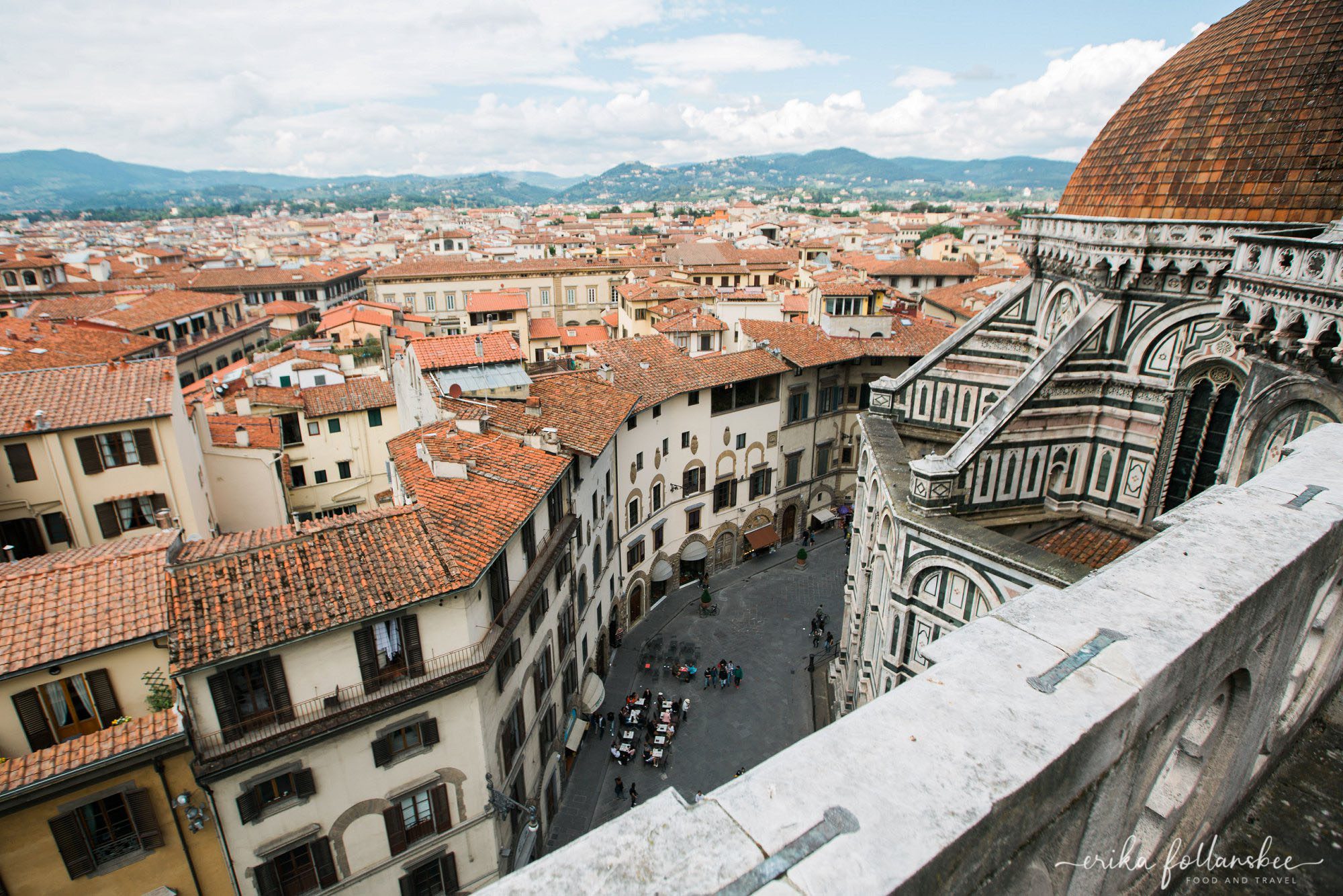 Hidden terraces of the Florence Cathedral, Duomo