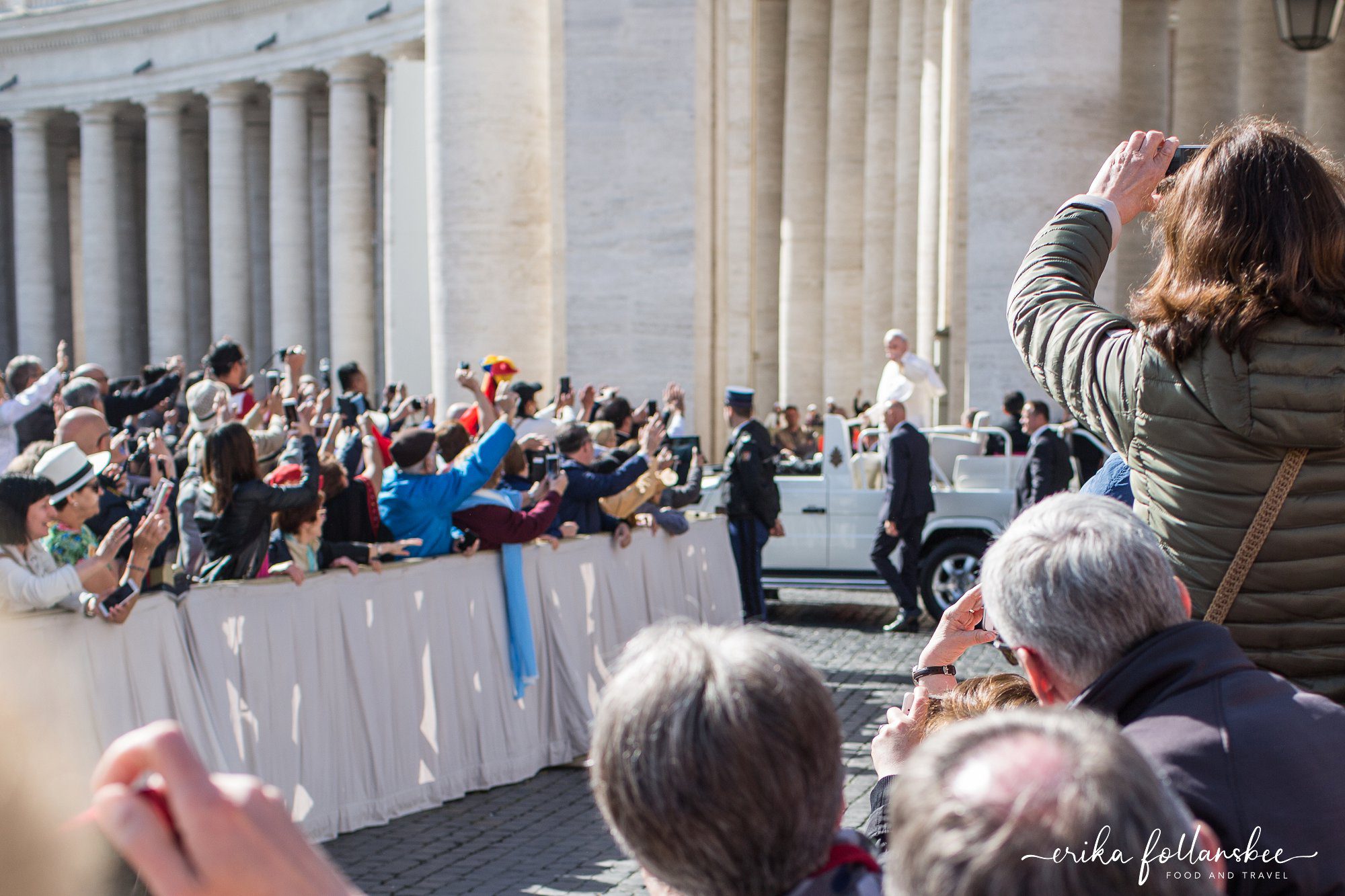 Pope Francis in St Peter's Square, Papal Audience