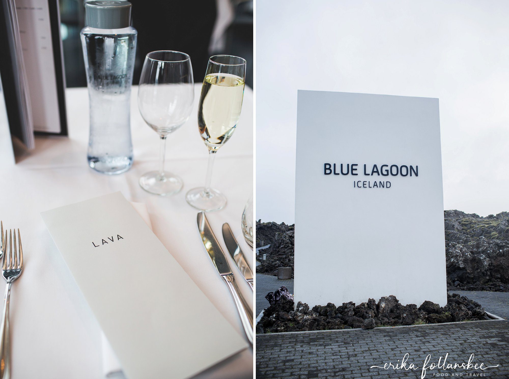 3-course lunch at the Blue Lagoon's LAVA restaurant