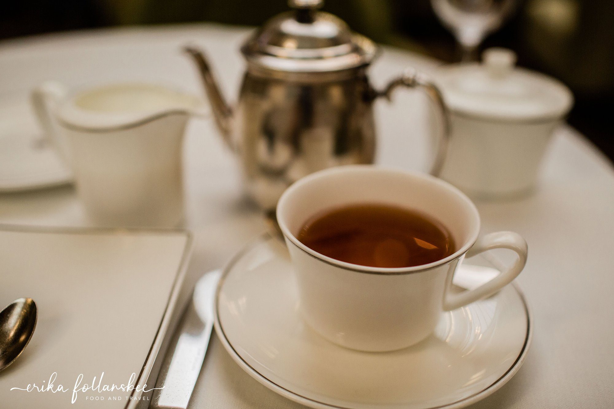 Scottish afternoon tea at the Balmoral Hotel, Edinburgh