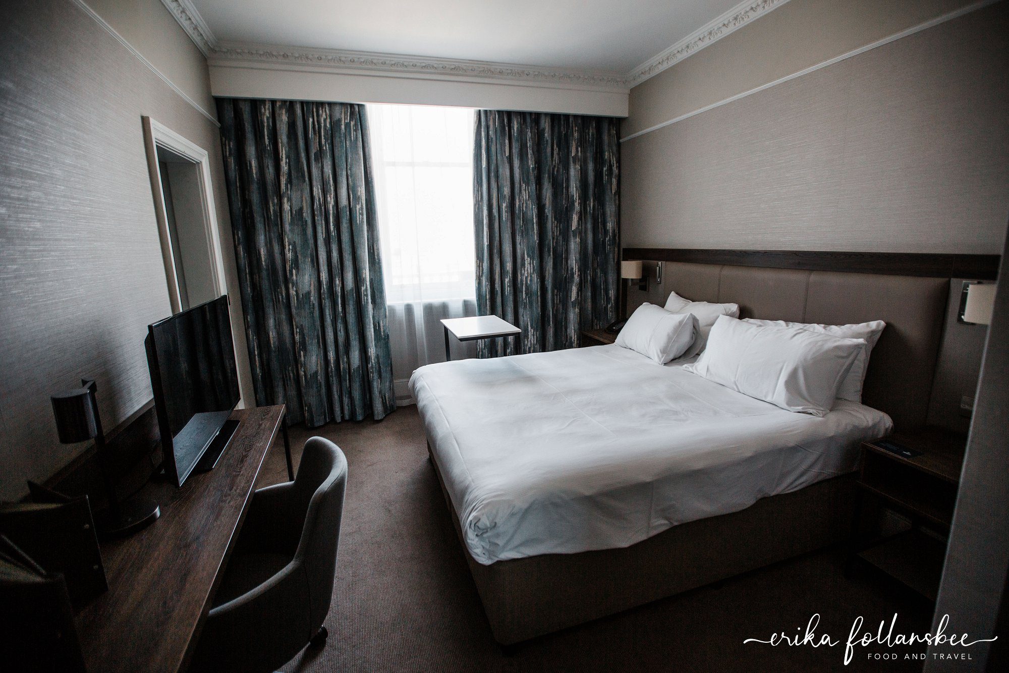 Room on the 5th floor of the Hilton Edinburgh Carlton