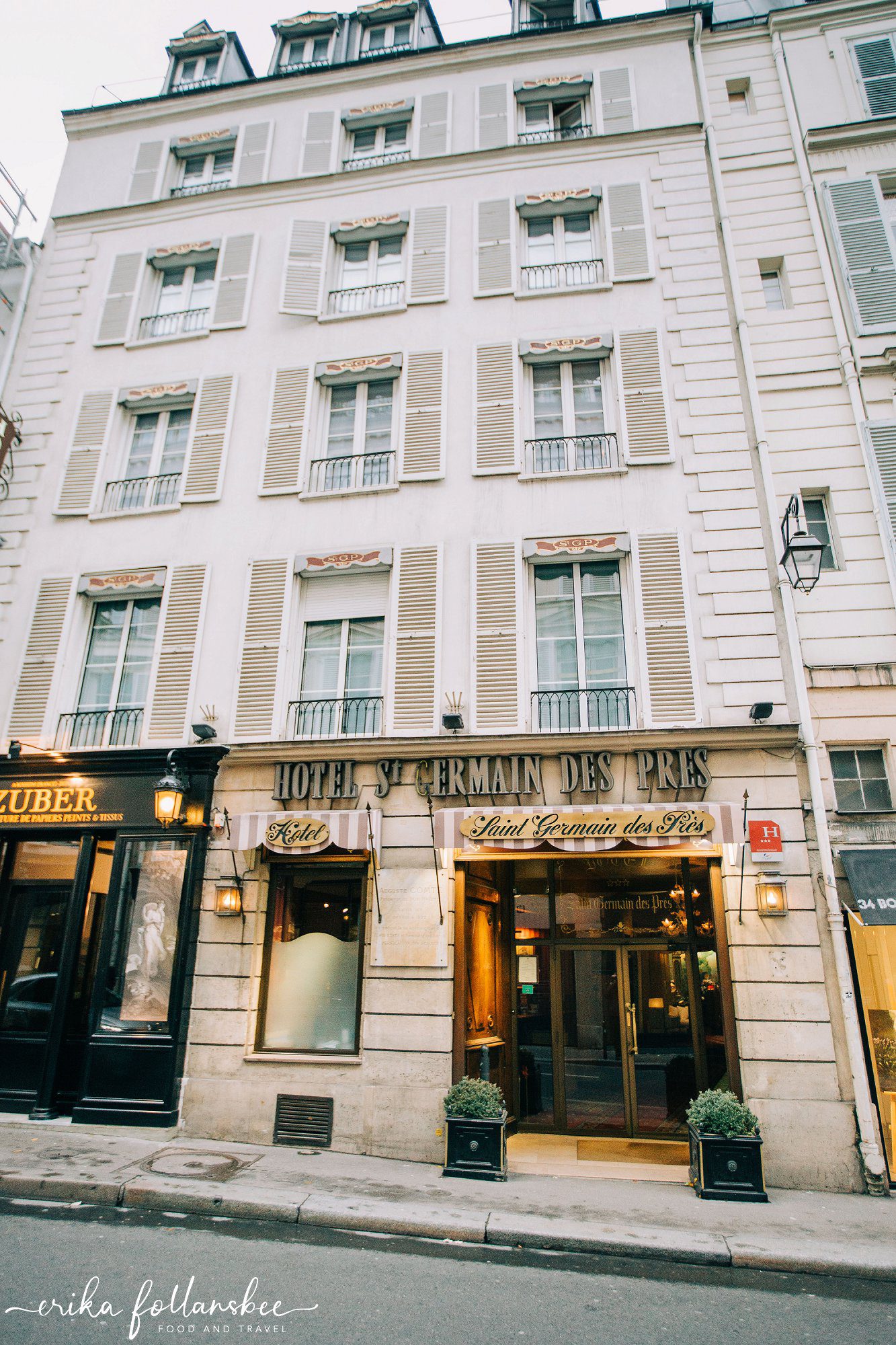 Hotel Saint Germain des Pres in Paris, France 6th arrondissement