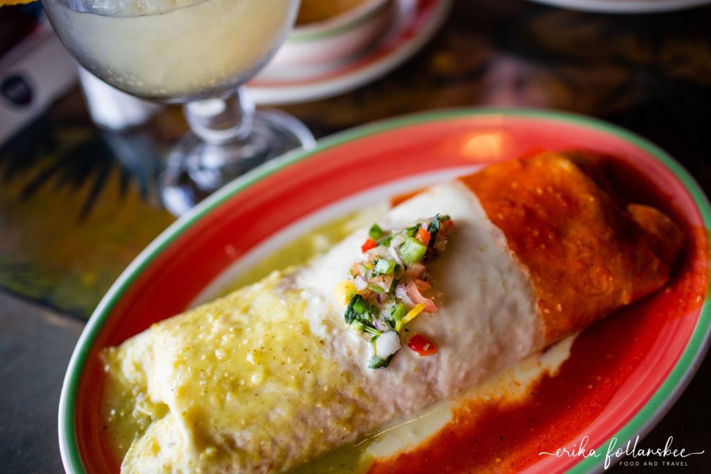 Puerto Vallarta Mexican Grill | Manchester NH | Tricolor Burrito