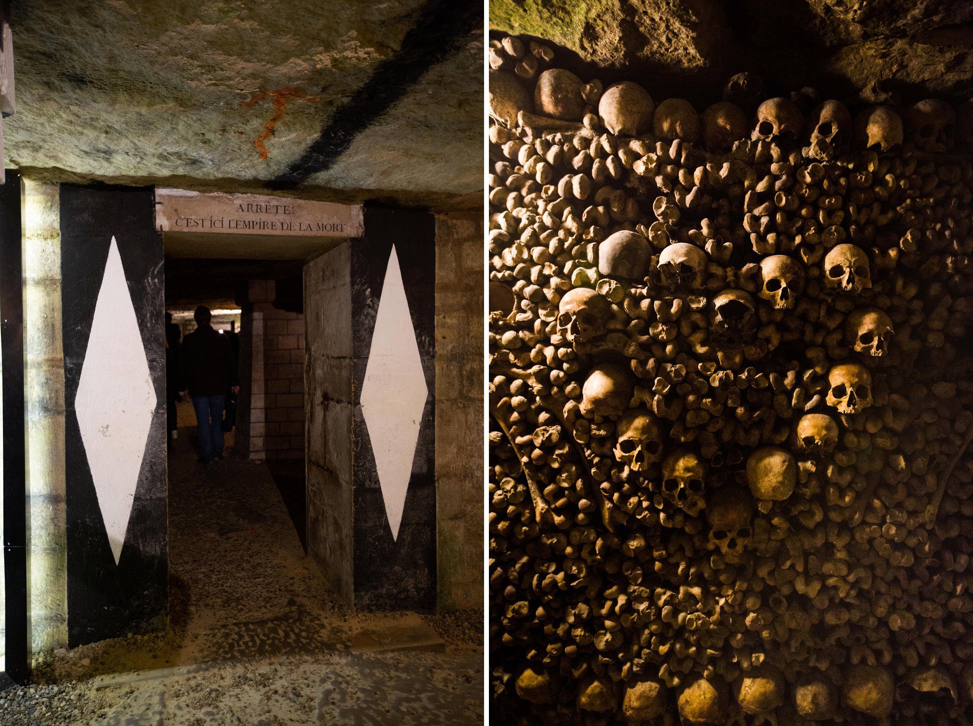 Entrance to the Catacombes of Paris