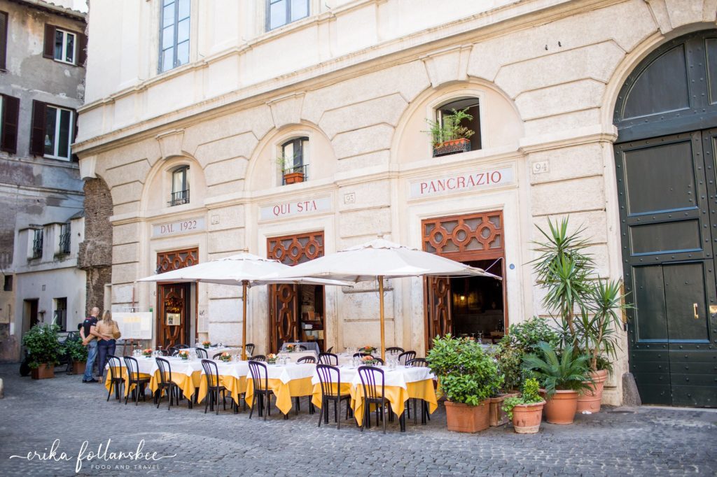 Da Pancrazio | Raphael Tours | Jewish Ghetto and Navona Food Tour