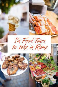 six food tours in rome