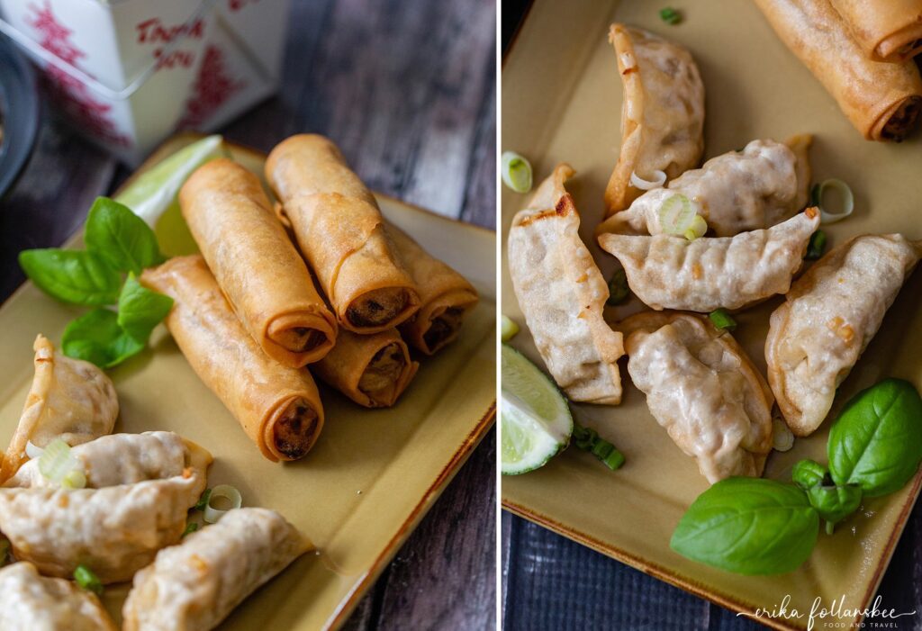 Ubon Thai 2 Go | Goffstown NH Restaurant | Dumplings and Spring rolls appetizers