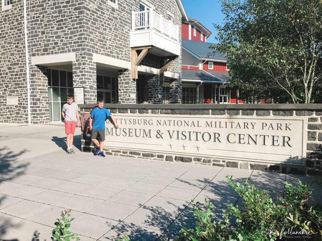 gettysburg national military park visitor center