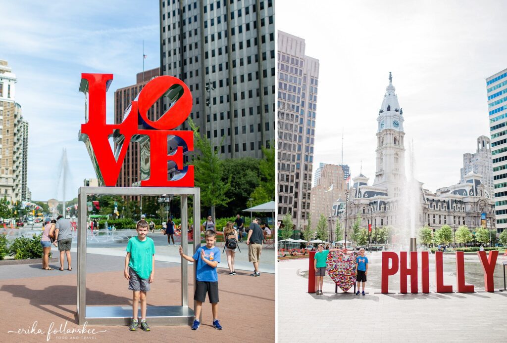 Love Park | Philadelphia | East Coast Road Trip