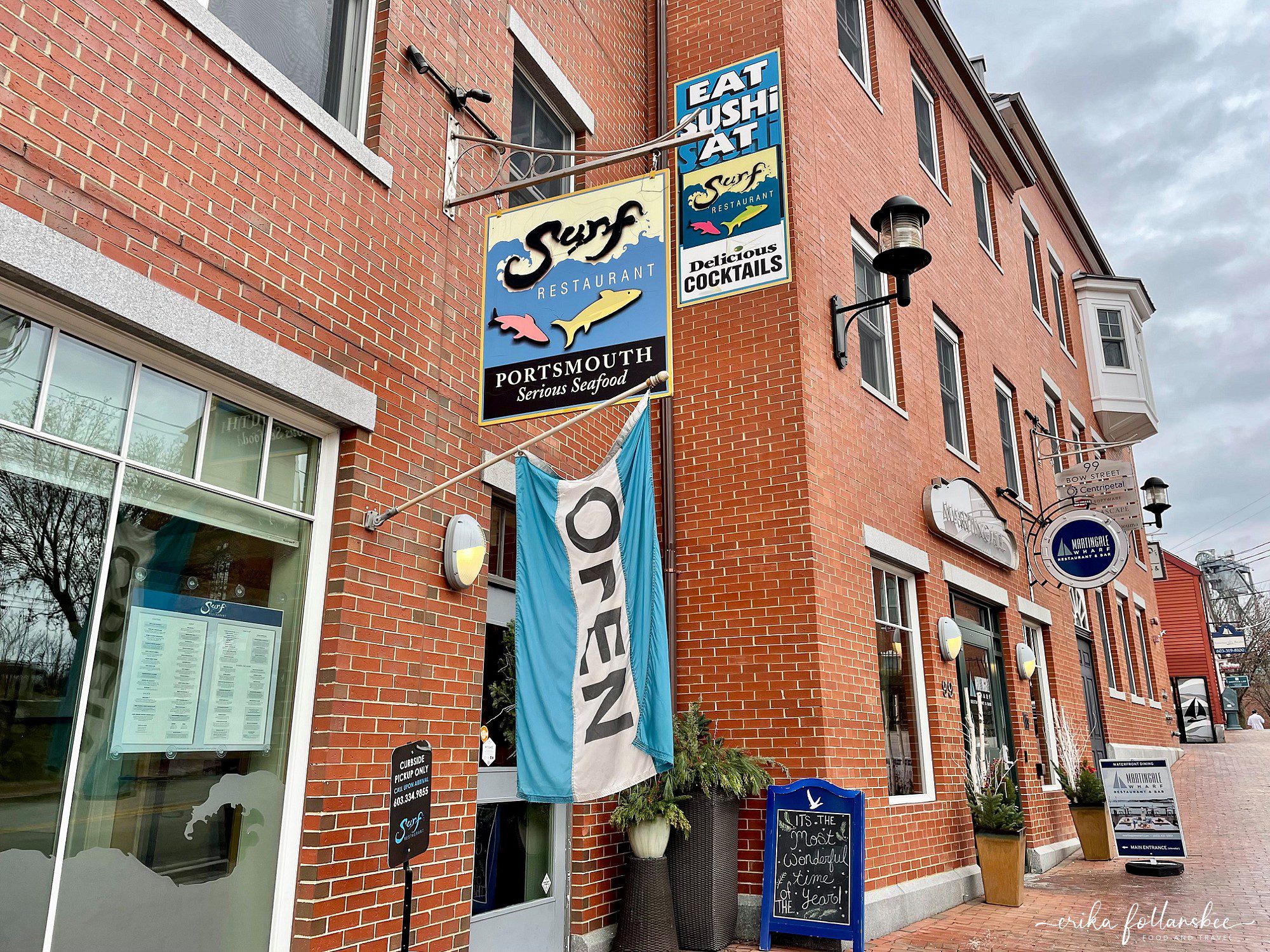 A Sunny Lunch at Surf Portsmouth Restaurant