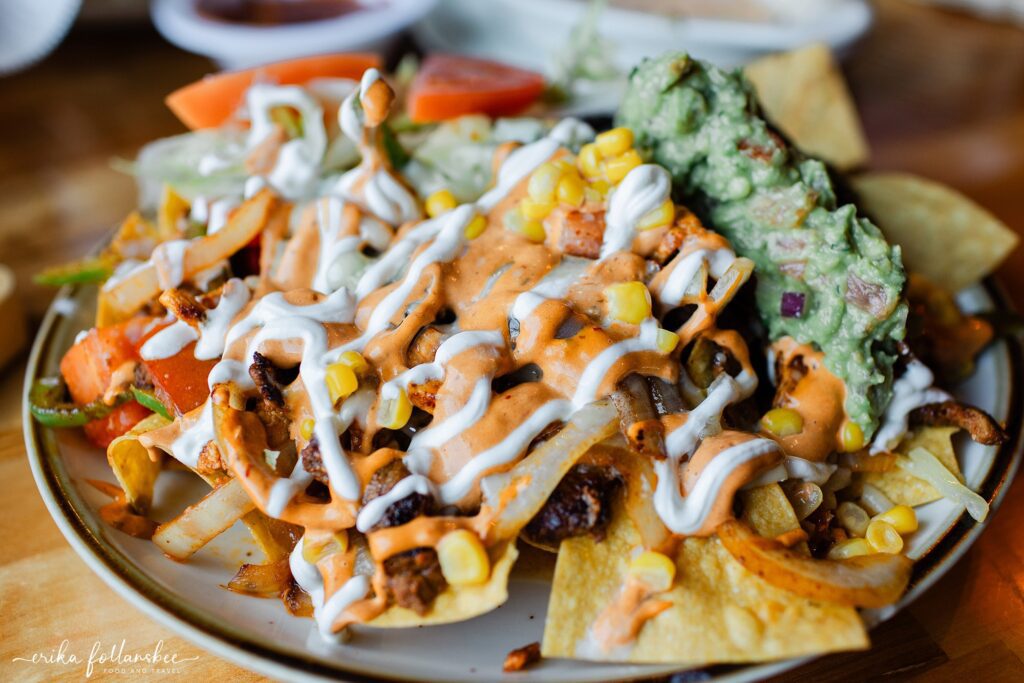 Mi Corazon Mexican Grill | Greenfield NH | Santa Fe Nachos