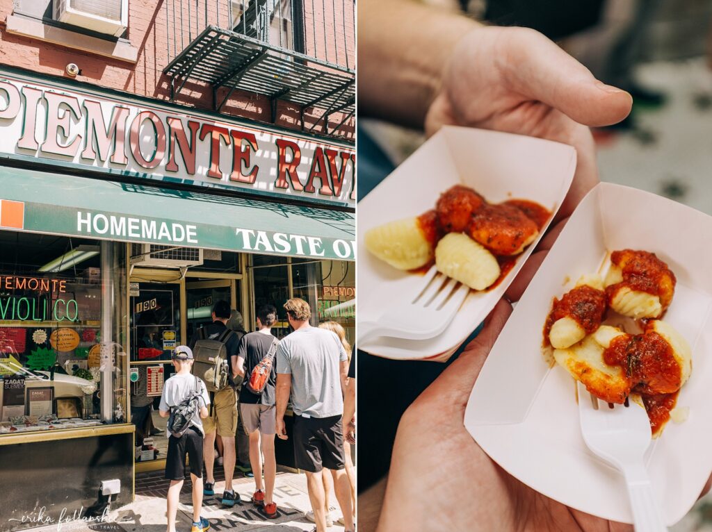 Ahoy New York Food Tour | Chinatown and Little Italy | Piemonte Ravioli Co.