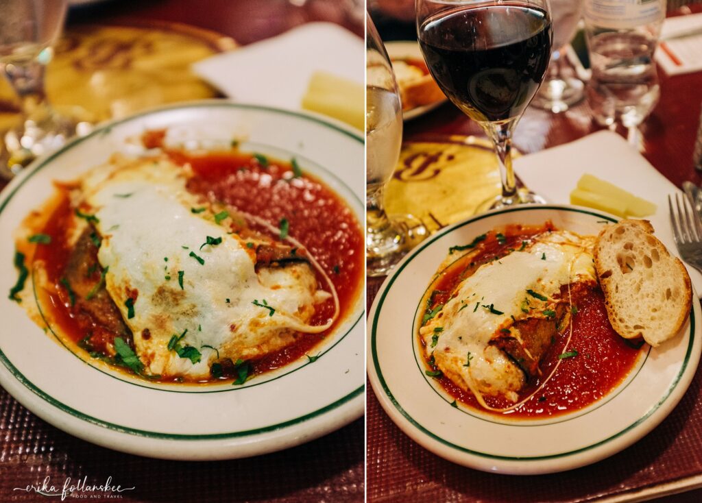 Ahoy New York Food Tour | Chinatown and Little Italy | Benito One Eggplant Rollatini