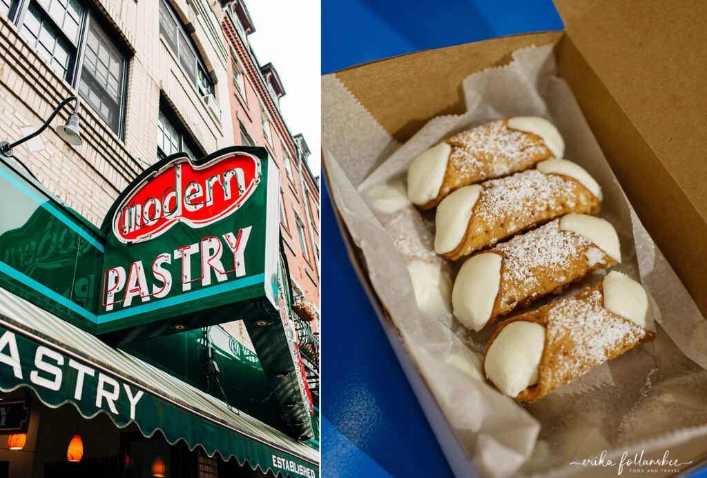 Modern Pastry | Boston North End | Secret Food Tours | Cannoli