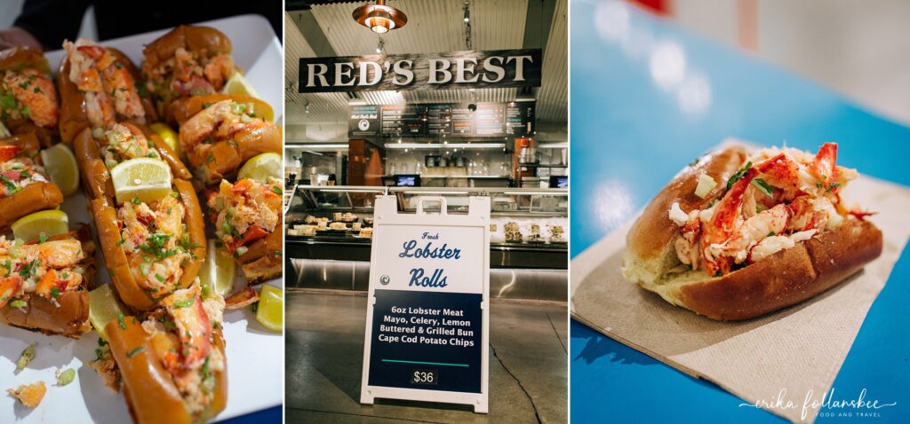 Red's Best Seafood Market | Boston Public Market | Secret Food Tours | New England Lobster Roll