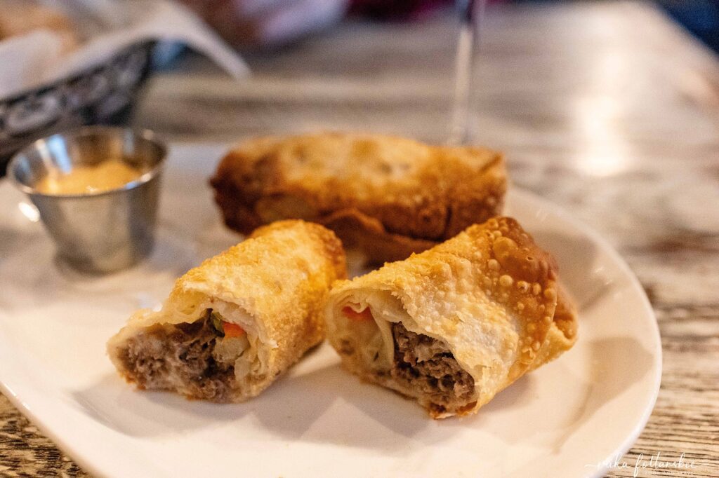 On the Corner Grill | Derry NH Restaurant | Steak and Cheese Egg Rolls Appetizer