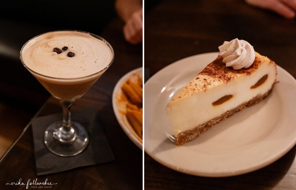 Patty B's | Dover NH | Bob's Cheesecake and Espresso Martini