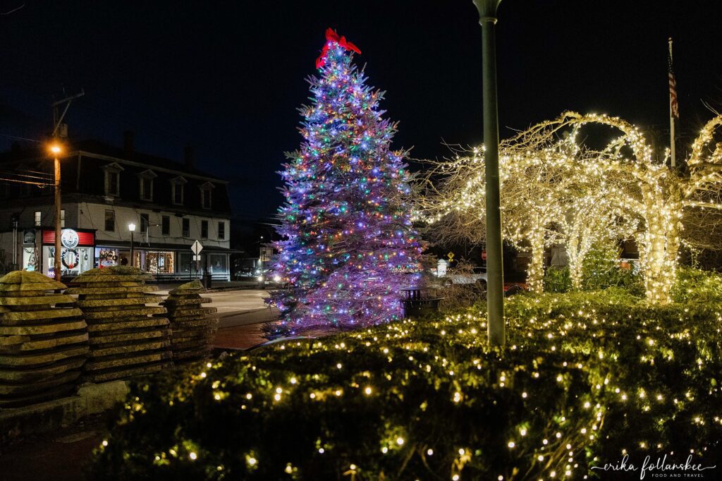 Goffstown NH | Holiday Lights in the Village | Christmas Season | Town Commons