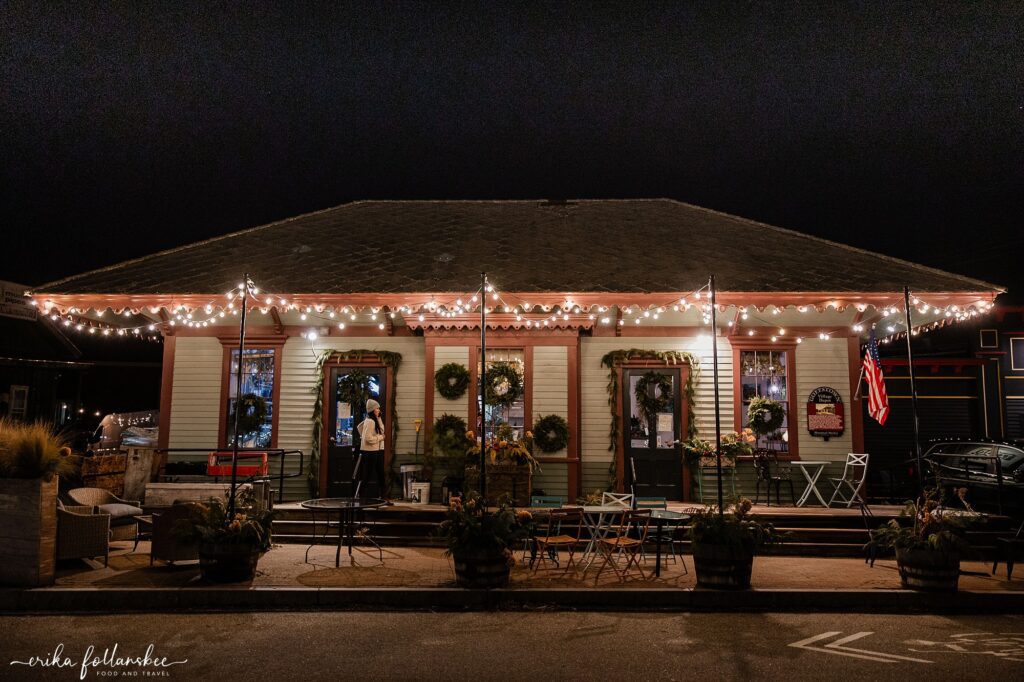 Goffstown NH | Holiday Lights in the Village | Christmas Season | Apotheca | Goffstown Photographer