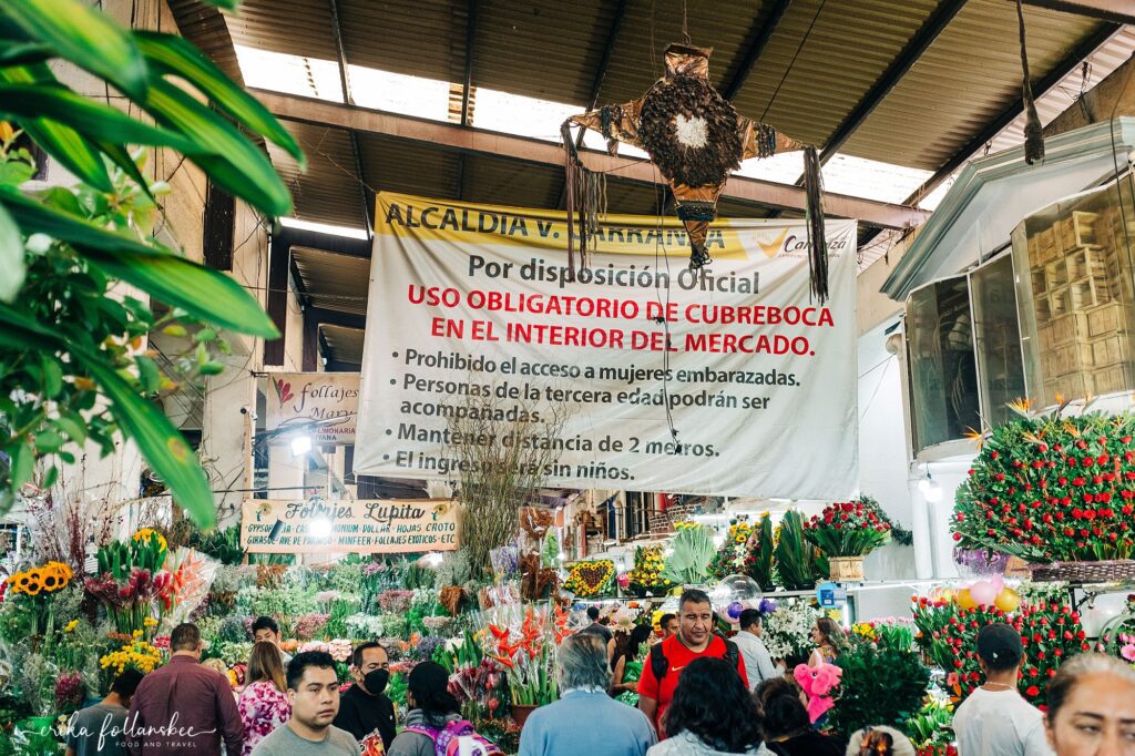 Mexico City Food Tour | Eat Like a Local | Street Food and Markets | Jamaica Market flowers