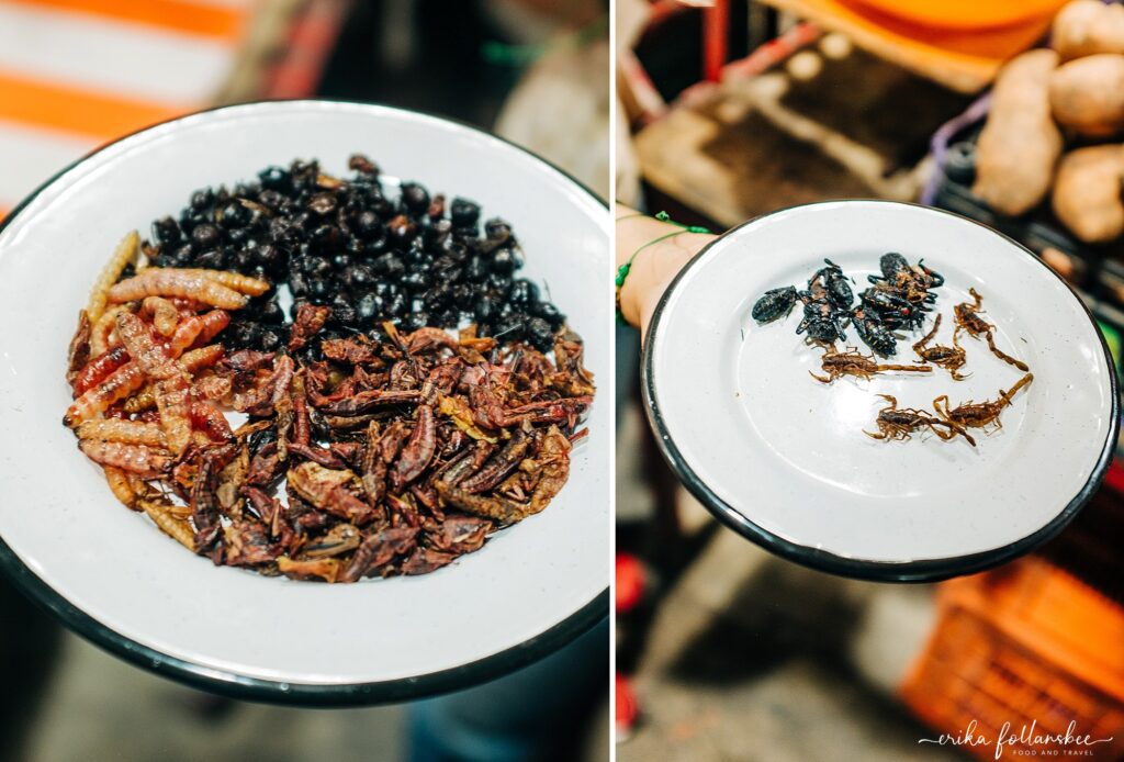 Mexico City Food Tour | Eat Like a Local | Street Food and Markets | Merced Market chapulines