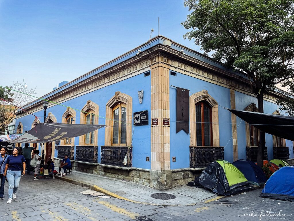 Hotel Casa de Sierra Azul | Oaxaca Centro, Mexico | Teacher Protest 2024