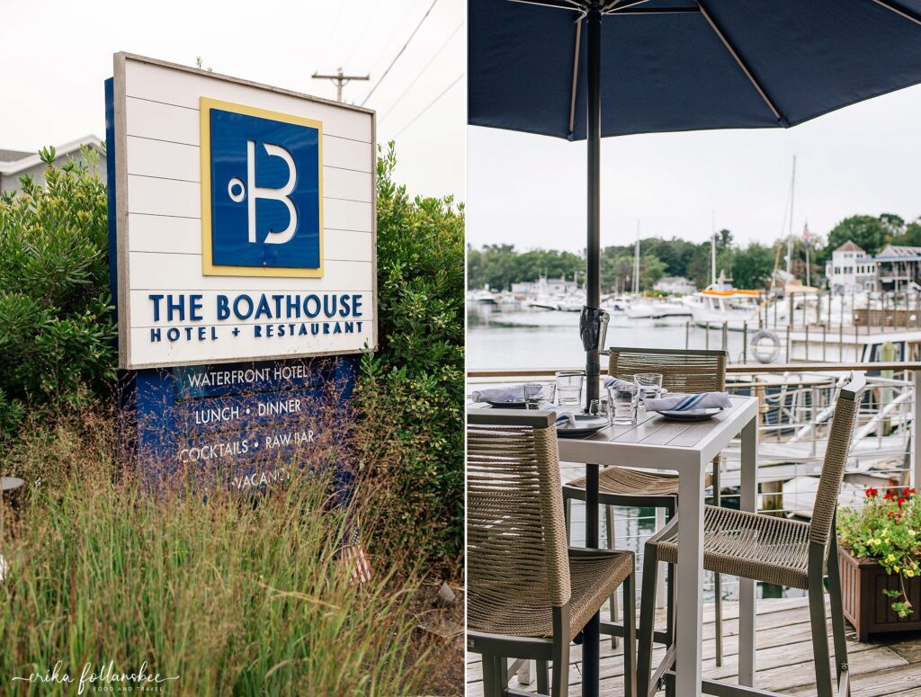 The Boathouse Restaurant | Kennebunkport ME | Maine Food Photographer | Outdoor Dining