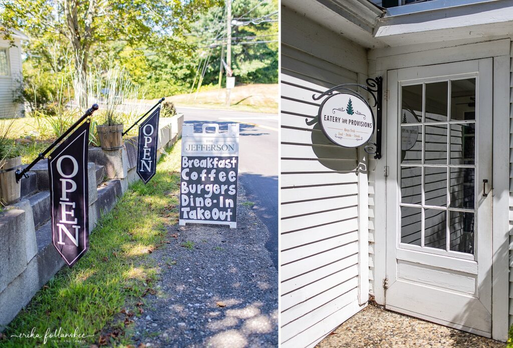 The Jefferson breakfast and lunch restaurant at Independence Inn | Strafford NH Bow Lake Village