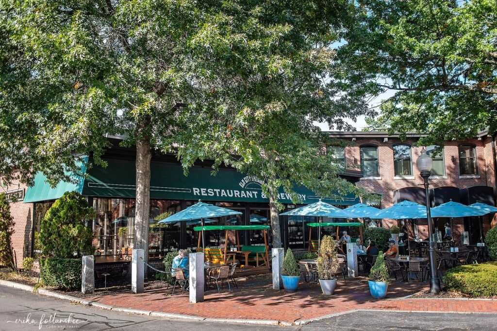 Elm City Brewing Co | Keene NH | Outdoor patio dining
