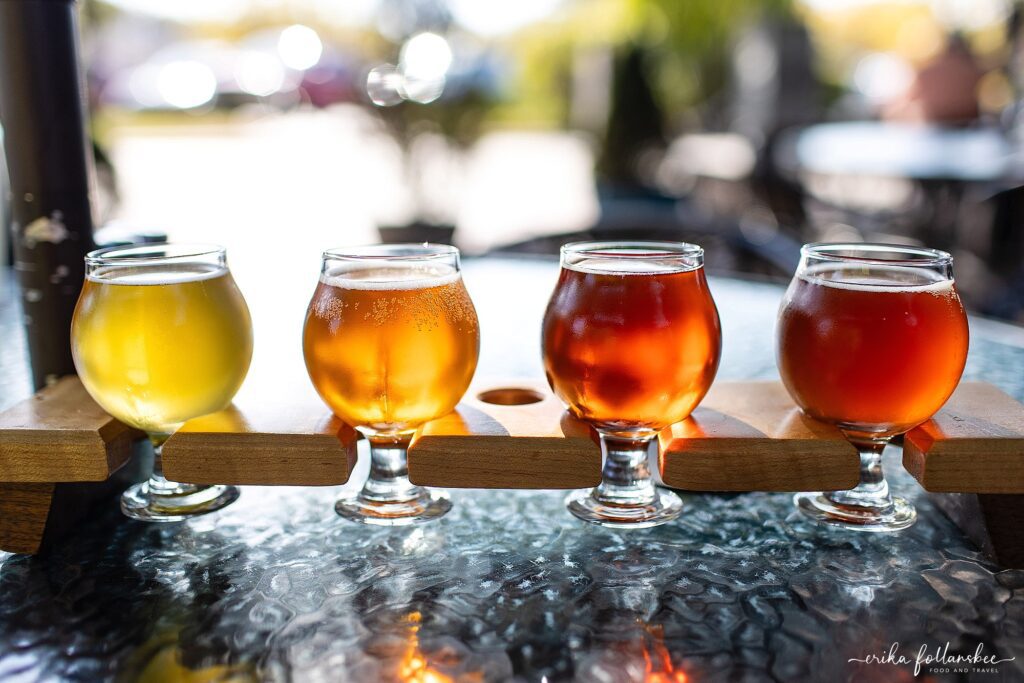 Elm City Brewing Co | Keene NH Restaurant | Beer Flight