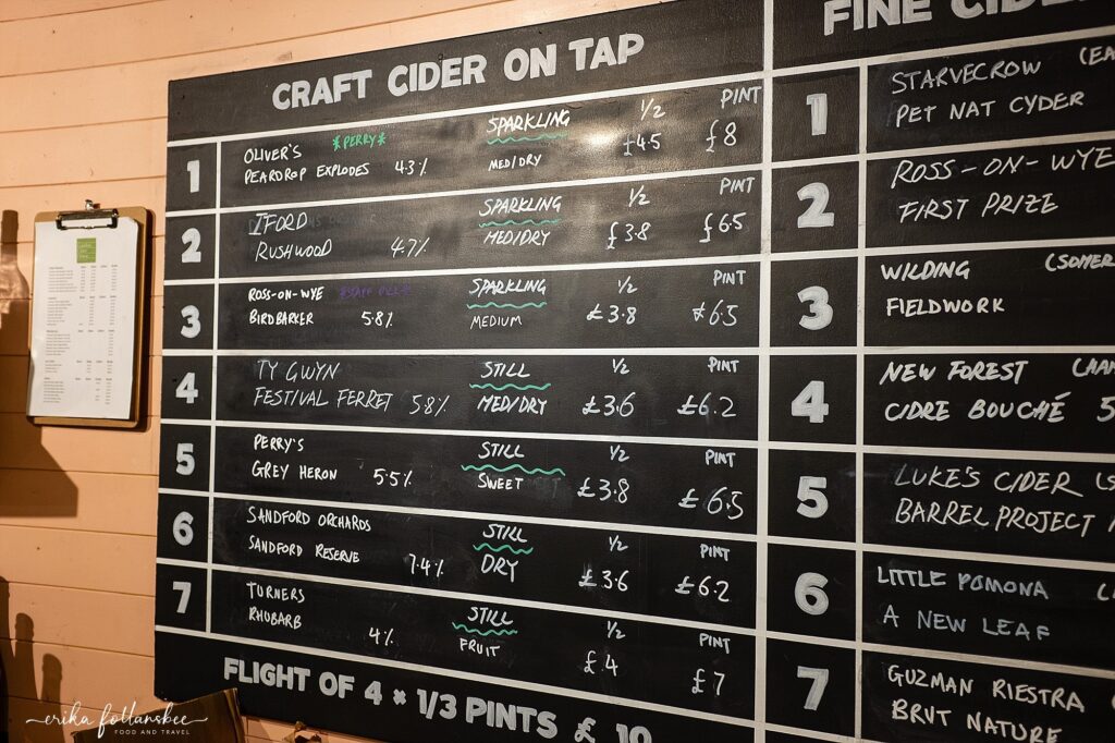 Borough Market London | Eating Europe Food Tours | cider