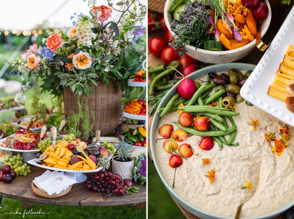 Autumn Nomad NH Wedding Catering photographed by Erika Follansbee | NH Food and Wedding Photographer